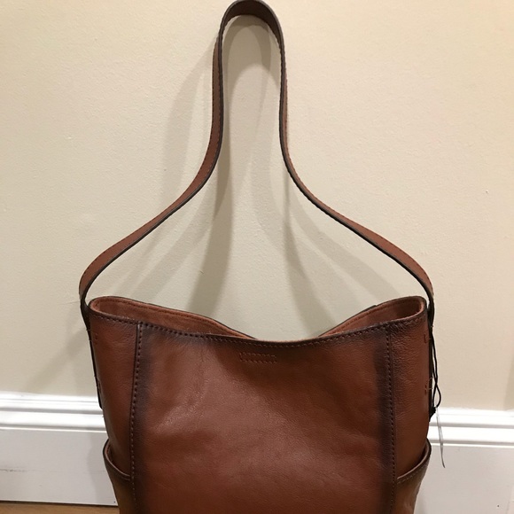 Frye Handbags - Frye Leather Cognac Hobo. NWT